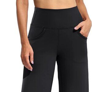 Wide Leg Yoga Pants | NWOT | Black | XL